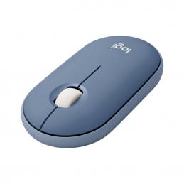 Logitech-M350-Pebble-เม้าส์ไร้สาย-Bluetooth®-Wireless-2-4GHz-Blueberry